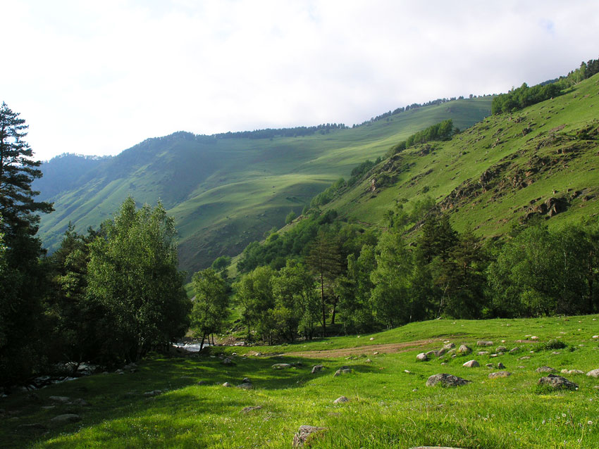 долина ледников