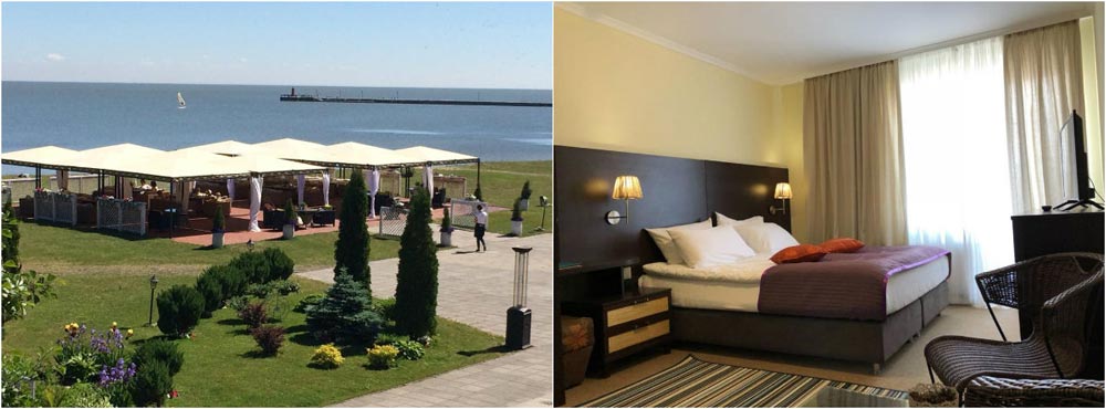 Пляжные отели на Куршской косе