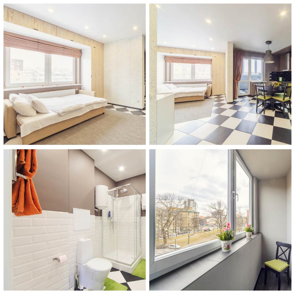 уютная квартира в центре города