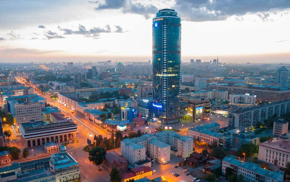 смотровая в БЦ Высоцкий