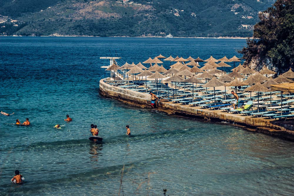 Курорт Саранда летом