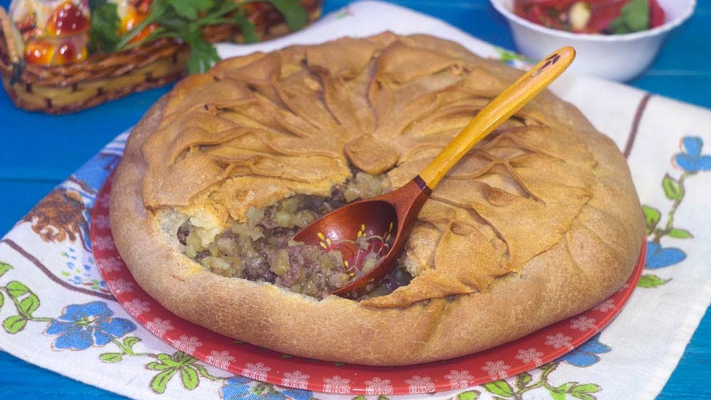 Пирог с мясом